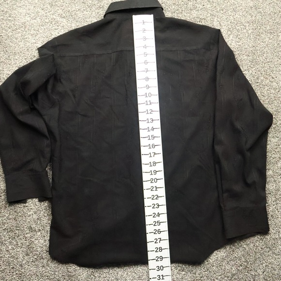 7 Diamonds Shirt Men's XL Floral Button Down Long Sleeve‎ Designer embroidered - Picture 8 of 10